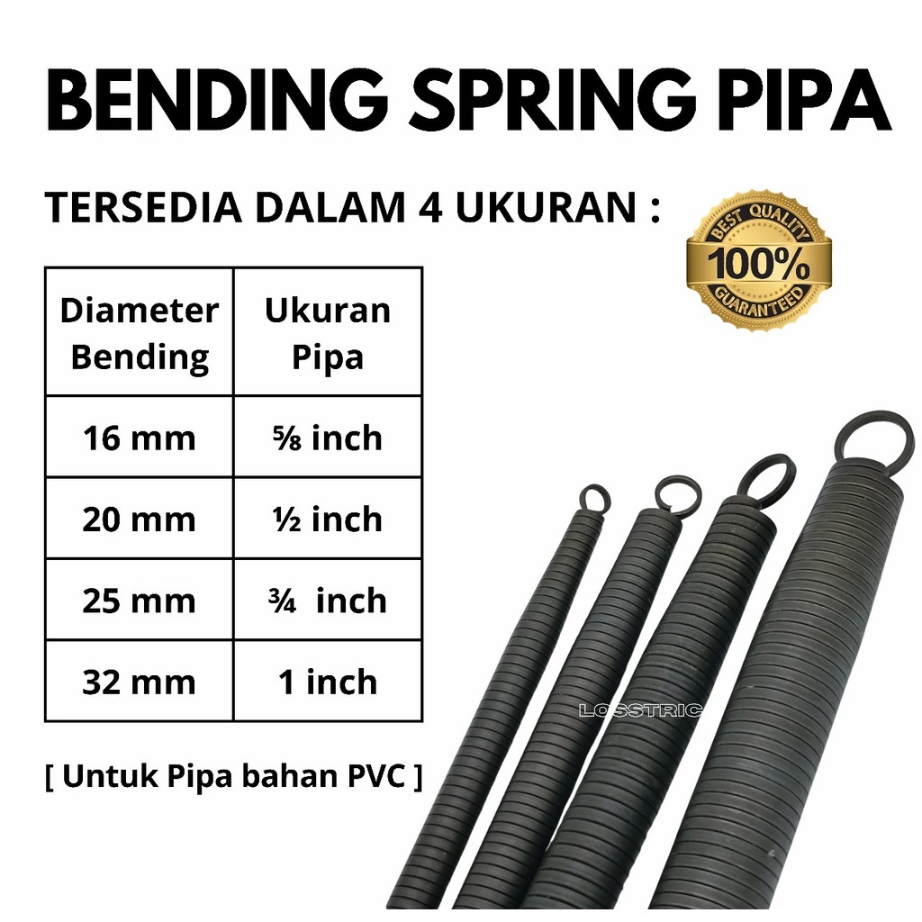 BENDING PER PIPA / PEMBENGKOK PIPA PVC / BENDING SPRING ...