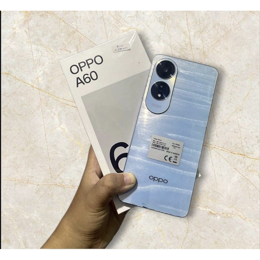oppo a60 lengkap hp second versi ram8 256gb dan 128gb siap pakai ya