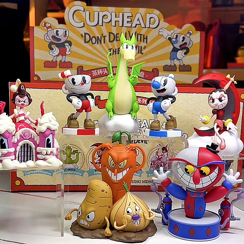 Cuphead's Adventures Series Figure Model Toys Game Peripherals Cute Model Birthday Trendy Birthday G