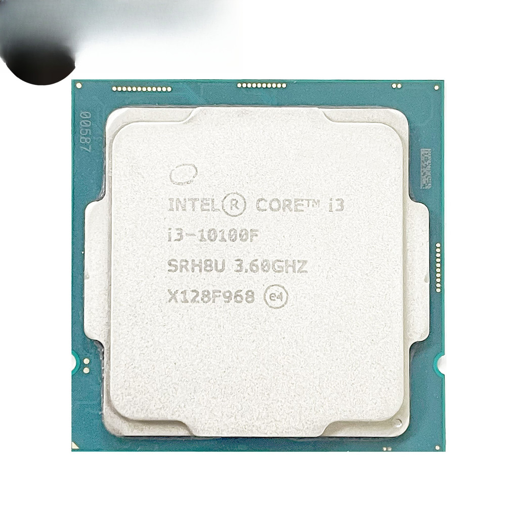 Intel Core i3-10100F i3 10100F 3.6 GHz 4-core 8-thread CPU processor L2 = 1M L3 = 6m 65W LGA 1200