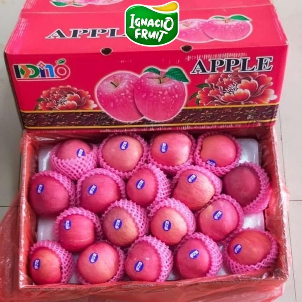 Instant APEL FUJI 1 Dus 17kg / APPLE / FRESH RUIT / FRUIT / BUAH BUAHAN SEGAR ONLONE / BAKOELBLONDJO