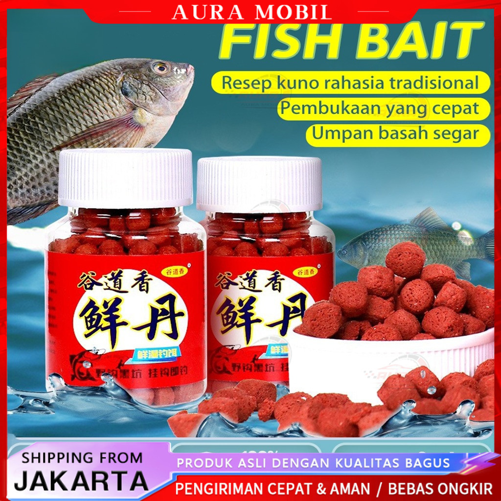 3 Detik untuk Umpan Mancing Ikan Formula Spesial Rasa Cacing Tanah , Mancing Laut, Ikan Air Tawar -A