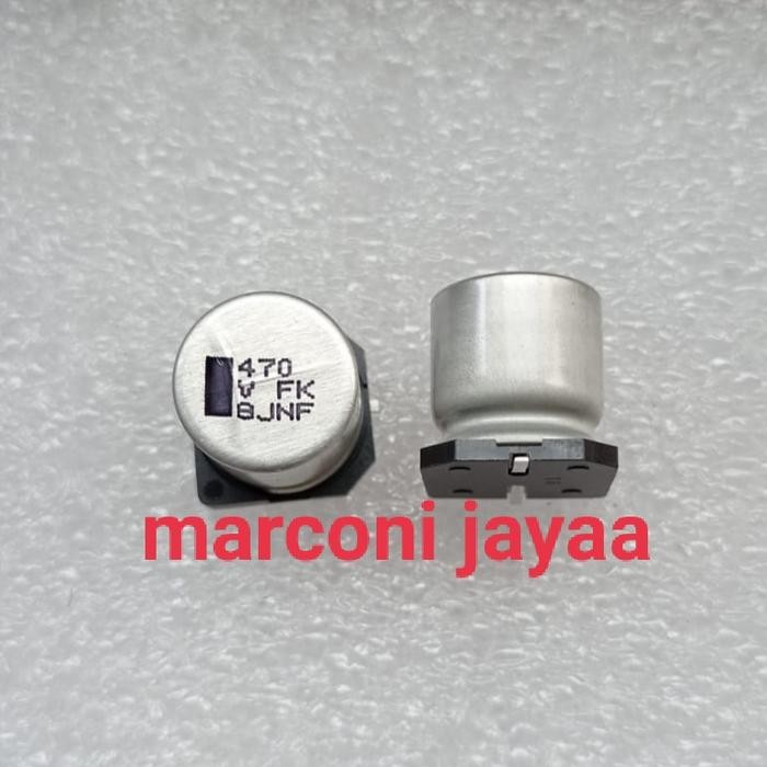 kapasitor SMD 470uf 35v 12x14mm TKH27
