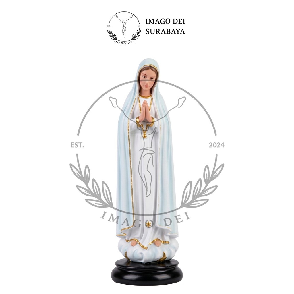 Patung Bunda Maria Fatima 21 cm| Our Lady Fatima |Patung Bunda Maria Katolik