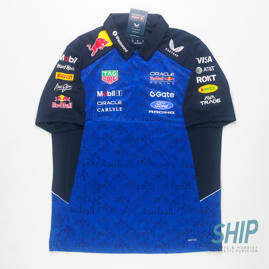 2026 RED BULL team POLO MENS original formula 1 F1 t-shirt kaos kaus racing max verstappen isack had