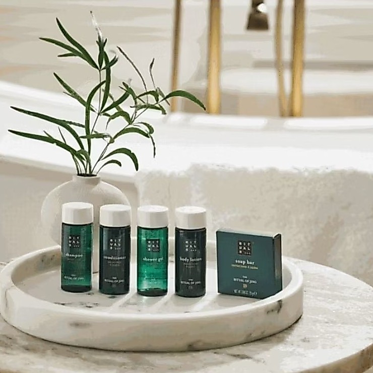 Rituals Of Jing Hotel Collection 47ml Shampoo Body Lotion Conditioner