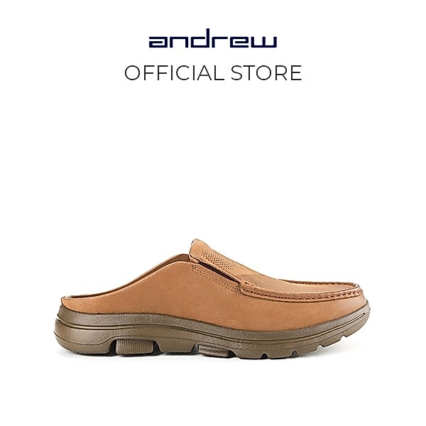 Sandal Casual Pria Andrew Shoes Devlin Brown