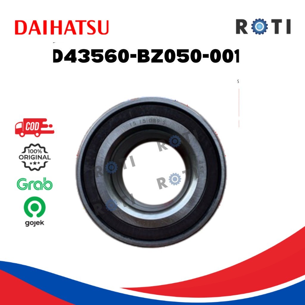 DAIHATSU BEARING RODA DEPAN SIGRA 43560-BZ050-001 GENUINE