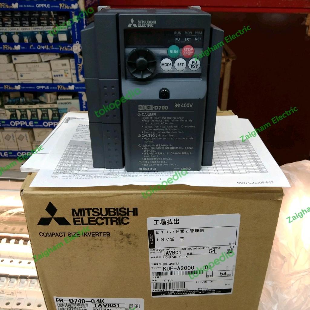 inverter 380V FR-D740-0.4K MITSUBISHI FR-D740-0,4K
