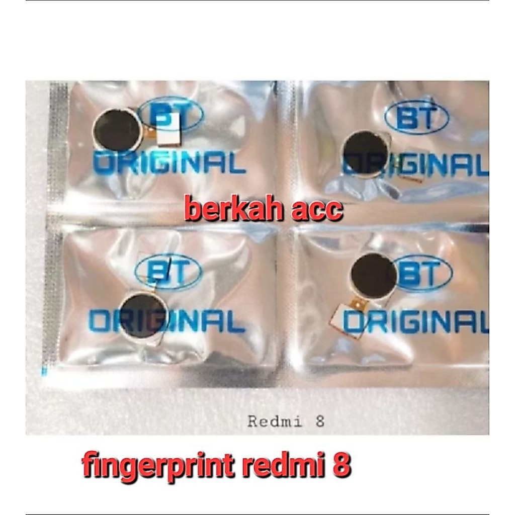 Fingerprint Redmi 8 fingerprint button + finger print flexibel sidik jari redmi 8 1 set