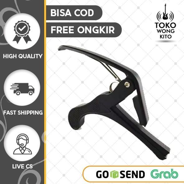 Capo Gitar Kapo Gitar Gitar Akustik Elektrik Klasik Ukulele Aluminium - KAPO EMAS