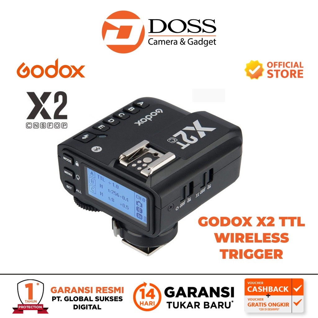Godox X2T Wireless Flash Trigger / Godox X2T New