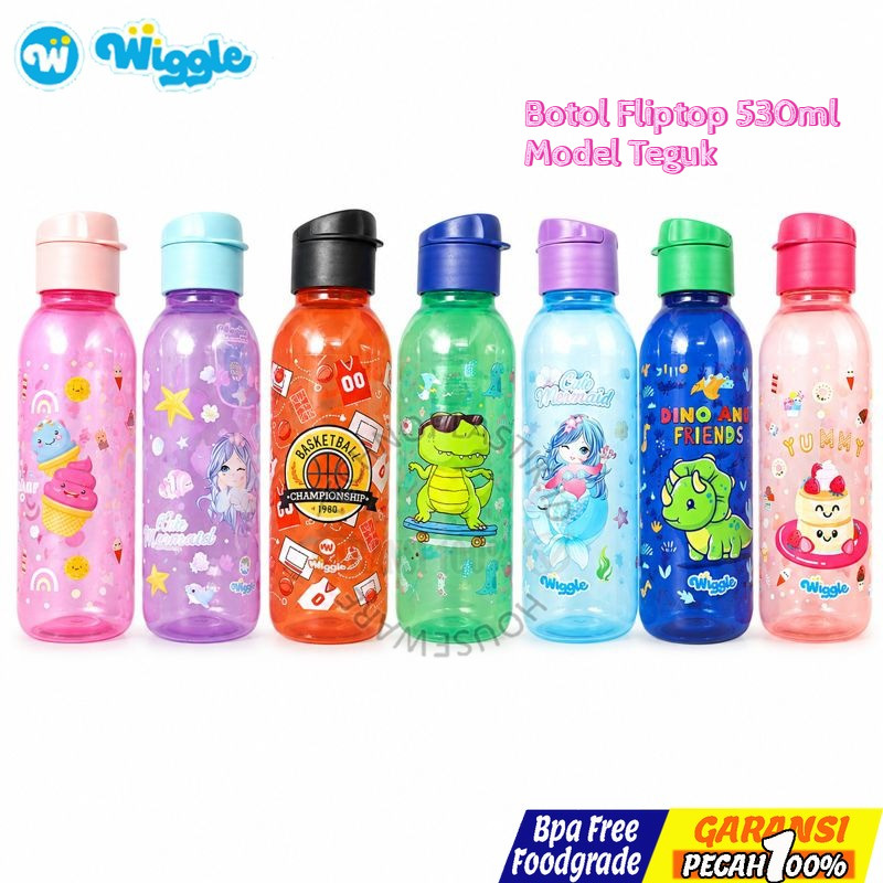 WIGGLE  Lunch Box New Baby Mermaid Lunch Box Bag Lunch Bottle Kotak Bekal Lock Botol Tas Sekolah