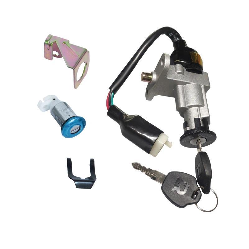 Scooter Ignition Swit Seat Lock Key Set,For 49cc 50cc 150cc GY6 Taotao Moped Scooter