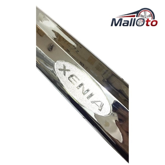 List Bagasi Mobil Chrome Trunk Lid Pintu Xenia
