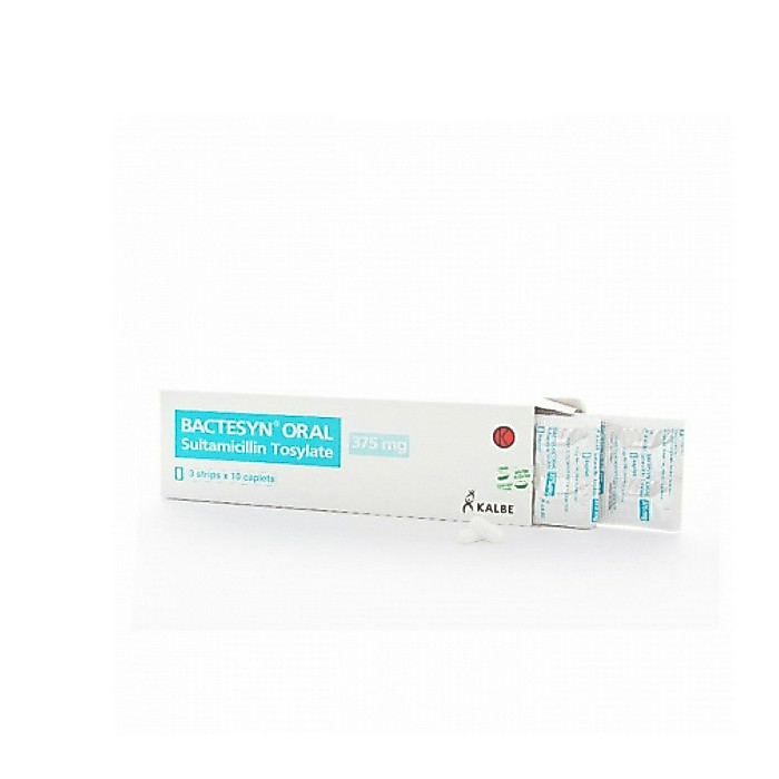 BACTESYN ORAL 375 MG 1 STRIP @ 10 KAPLET