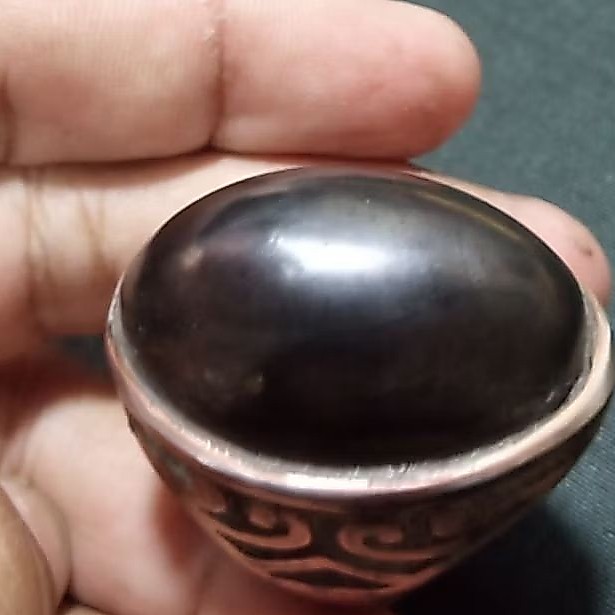 Batu akik bacan hitam lawas jumbo murah