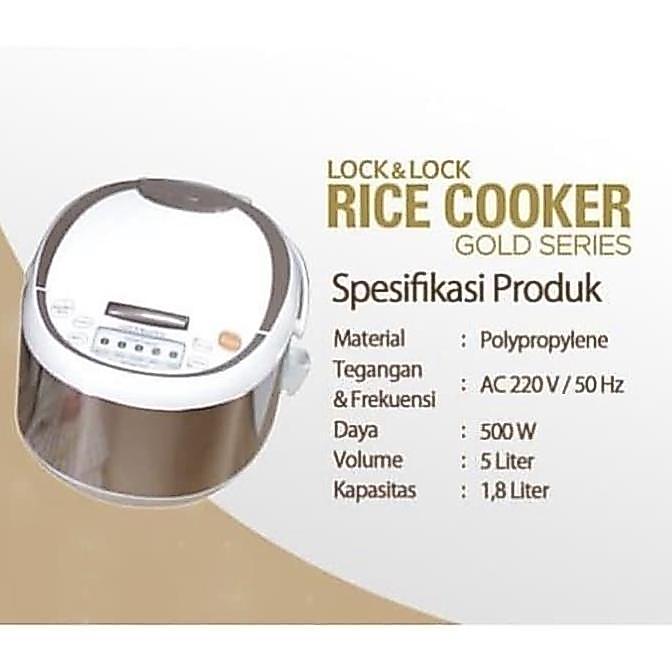 Lock n Lock Rice Cooker Gold Series