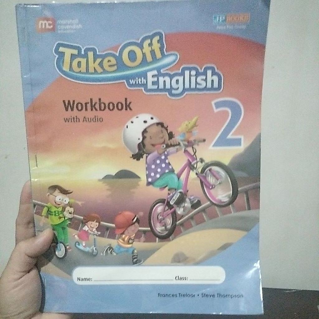 BUKU TAKE OFF WITH ENGLISH 2 BOOK WORKBOOK