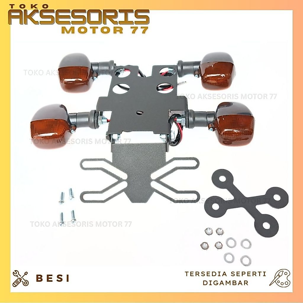 TAIL TIDY XSR 155 SPAKBOR BELAKANG XSR 155 SEIN NINJA DUDUKAN PLAT NOMOR XSR 155 NOPOL XSR 155