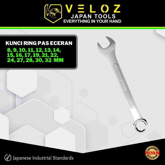 Kunci ring pas 32 MM Veloz Japan kunci ring kunci pas 32mm