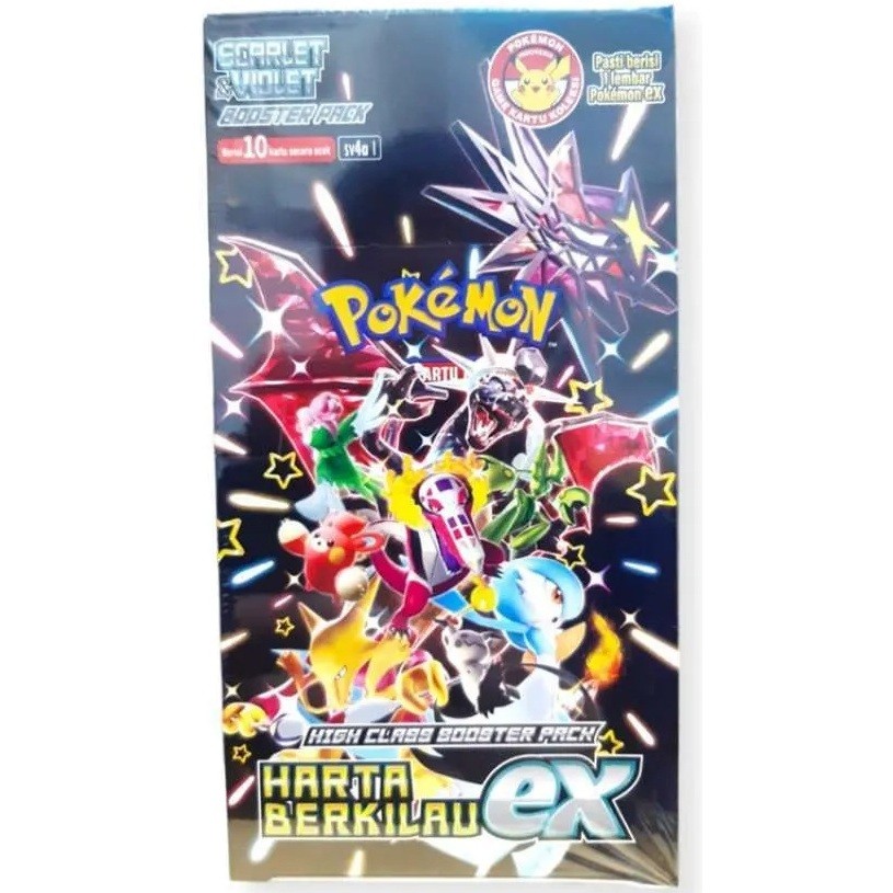 Pokemon Harta berkilau Ex Sealed box