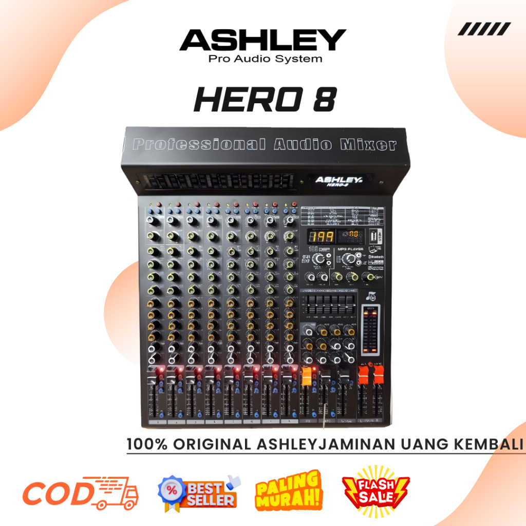 Mixer Ashley Hero 8 Versi Terbaru Compressor Mixer Ashley Onyx 8 Mixer Ashley Super M8