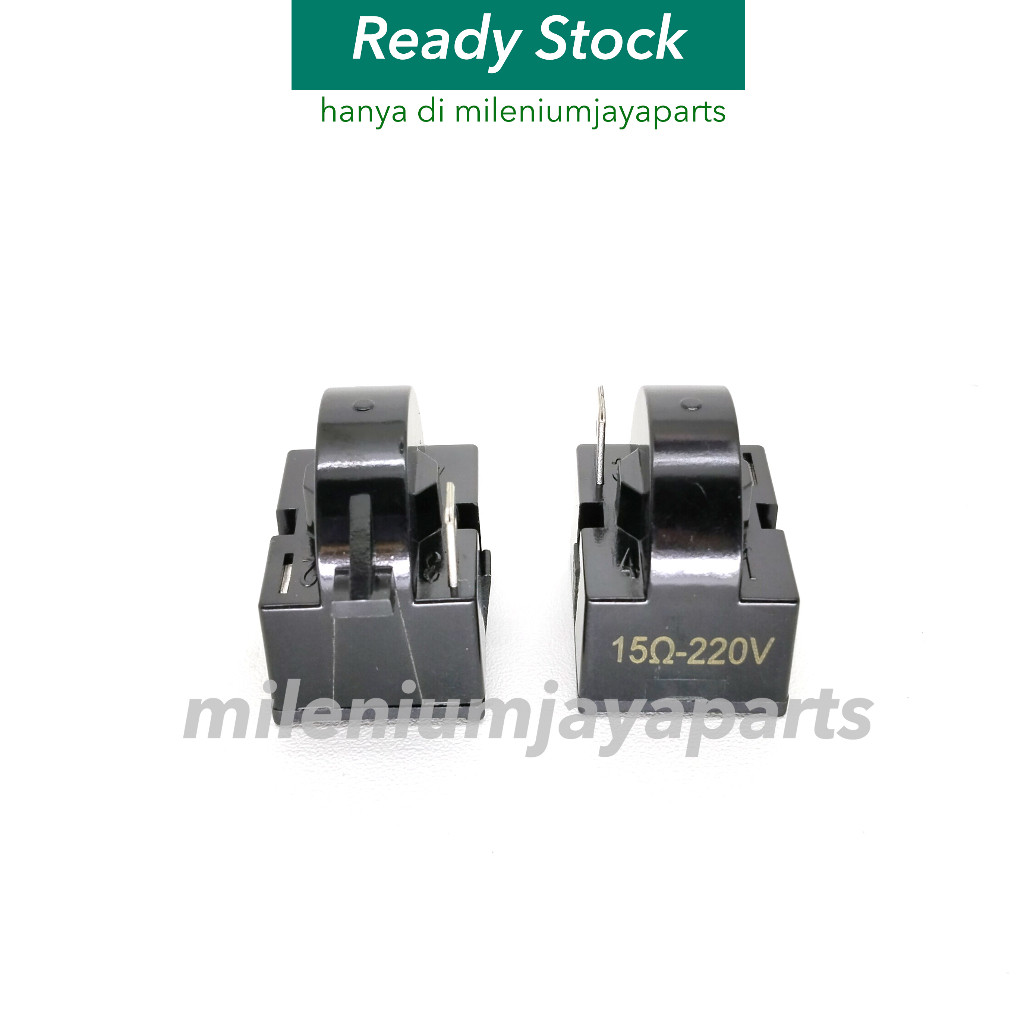 bisa COD Relay / PTC Compressor Kulkas Universal 1 Pin - 2 Pin - 3 Pin - 4 Pin / PTC Relay Kompresor