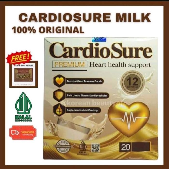 

PROMO Susu Cardiosure Gold Original Obat Kolesterol Hipertensi Jantung Stroke Tekanan Darah Tinggi Ampuh