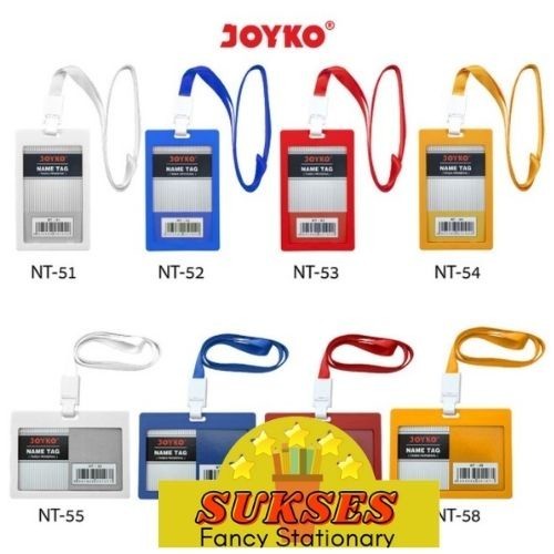 

BPP Joyko Name Tag Tanda Pengenal Gantungan Kartu Nama Nt 51-58