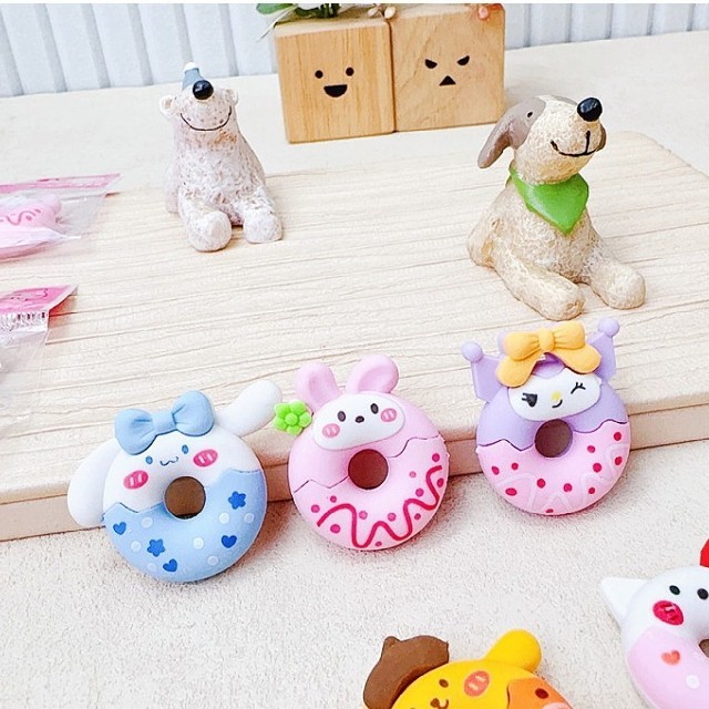 

PENGHAPUS DONUT SANRIO / PENGHAPUS PENSIL MOTIF BABY DONUT EDITION / PENGHAPUS BABY DONAT