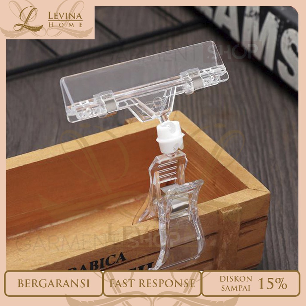 

Jepit Harga Obral untuk Penjepit Label Papan Price Tag Hanger Transparan – Levina Home