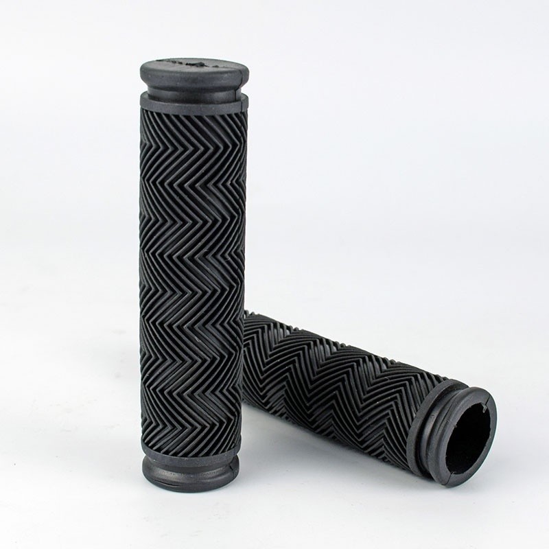 HAND GRIP SEPEDA HANDLE GRIP HITAM SARUNG STIR SEPEDA LIPAT FIXIE BMX MTB DLL