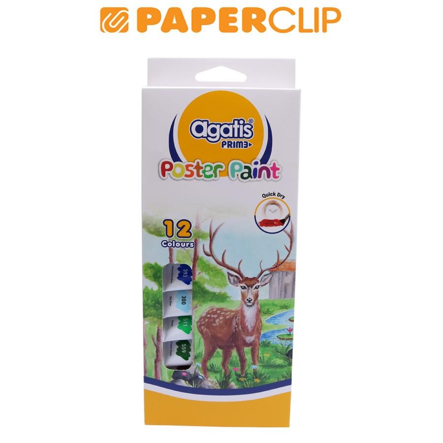 

CAT POSTER COLORS AGATIS TUBE 12ML 12C PPT-PS12-1201