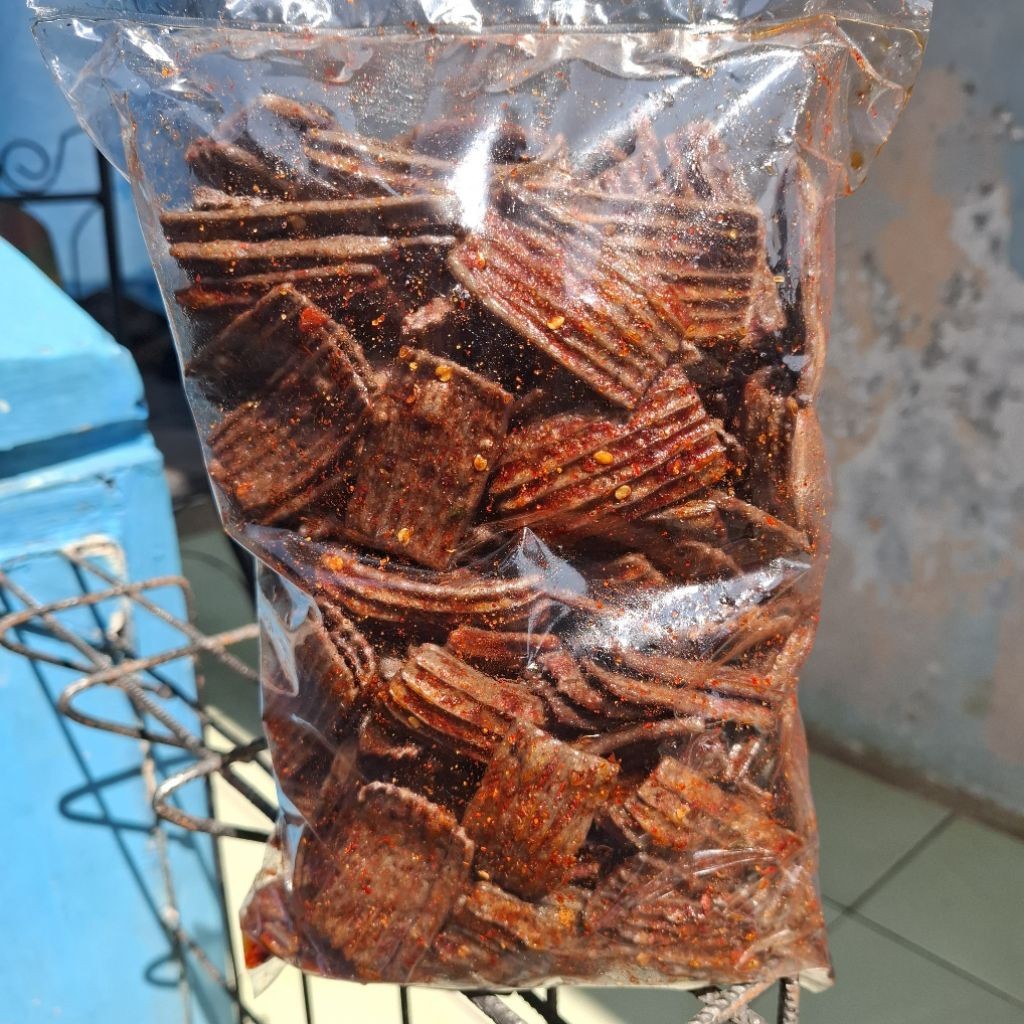 

Kerupuk Jengkol PedaS Daun Jeruk 500gram