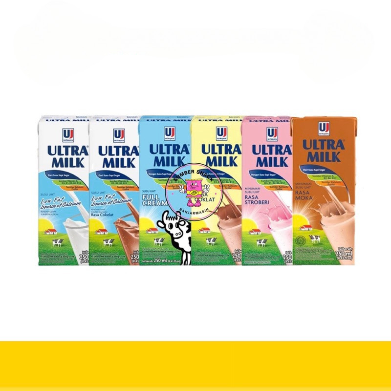 

Ultra Milk (7 Varian Rasa) (2 Ukuran) BON