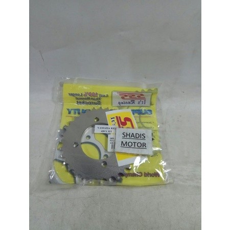 Ger SSS Motor Yamaha RXZ Byson MX Jupiter Z Vega Rx King Vixion Belakang Ukuran 428 - 32T Gear Motor