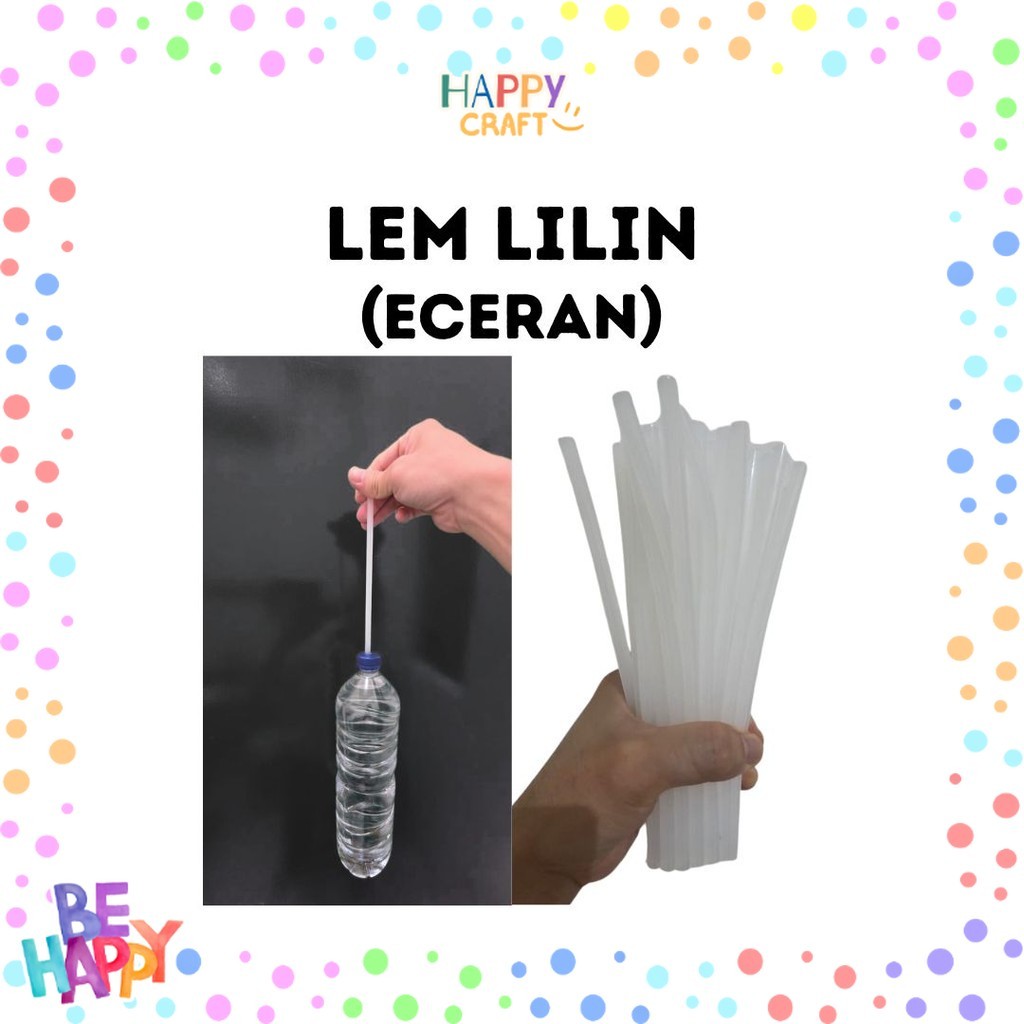 

Isi Ulang Lem Tembak Glue Gun Refill Lem Lilin Tembak Transparan