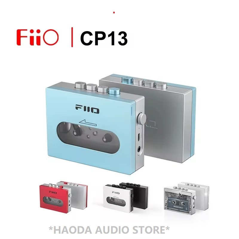 FiiO CP13 Tragbarer Stereo-Kassetten-Musikplayer Walkman 13 Stunden 1800 mAh Akkulaufzeit Dual-Mode 