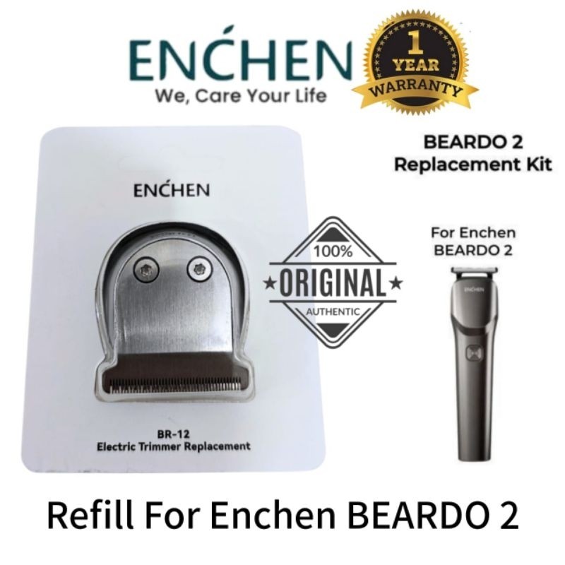 ENCHEN Refill Beardo 2 - Alat Cukup Rambut Kumis Jenggot REfill - Mata  Refill Pisau Cadangan Enchen