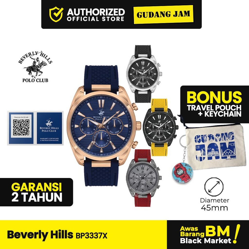 Jam Tangan Pria Polo BP3337X Analog