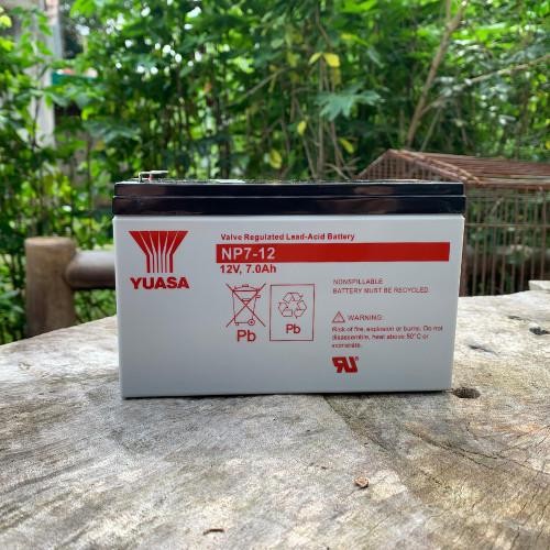 Baterai AKI YUASA 12v 7Ah ASLI Bisa untuk UPS Tangki Gendong Sprayer Baterai AKI YUASA 12v 7Ah ASLI 