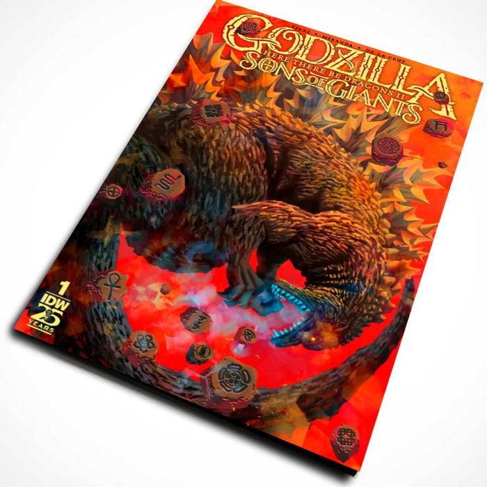 Komik Godzilla Here There Be Dragon 1-5 - 1