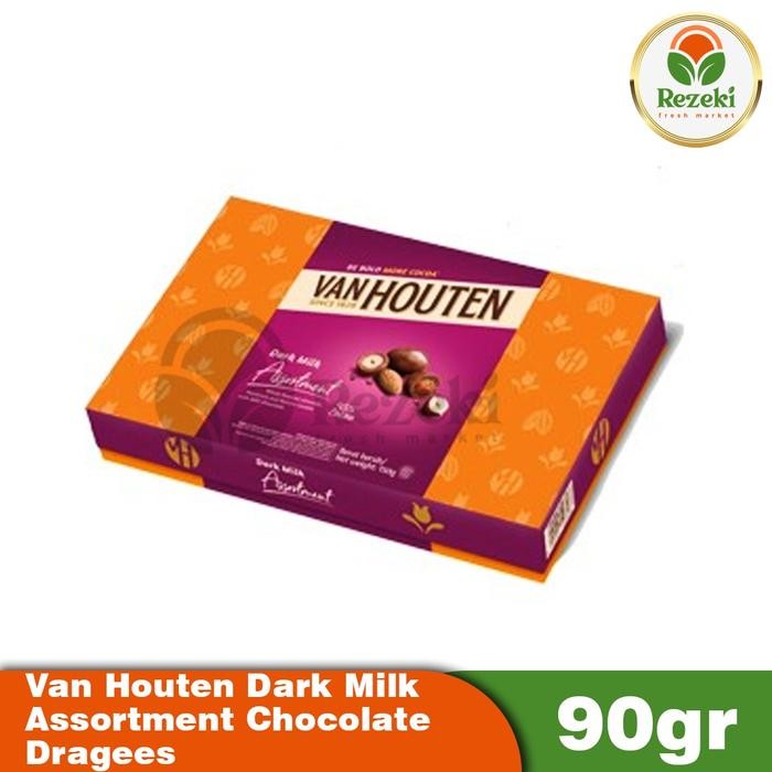 

Van Houten Dark Milk Assortment Chocolate Dragees [90 gr]