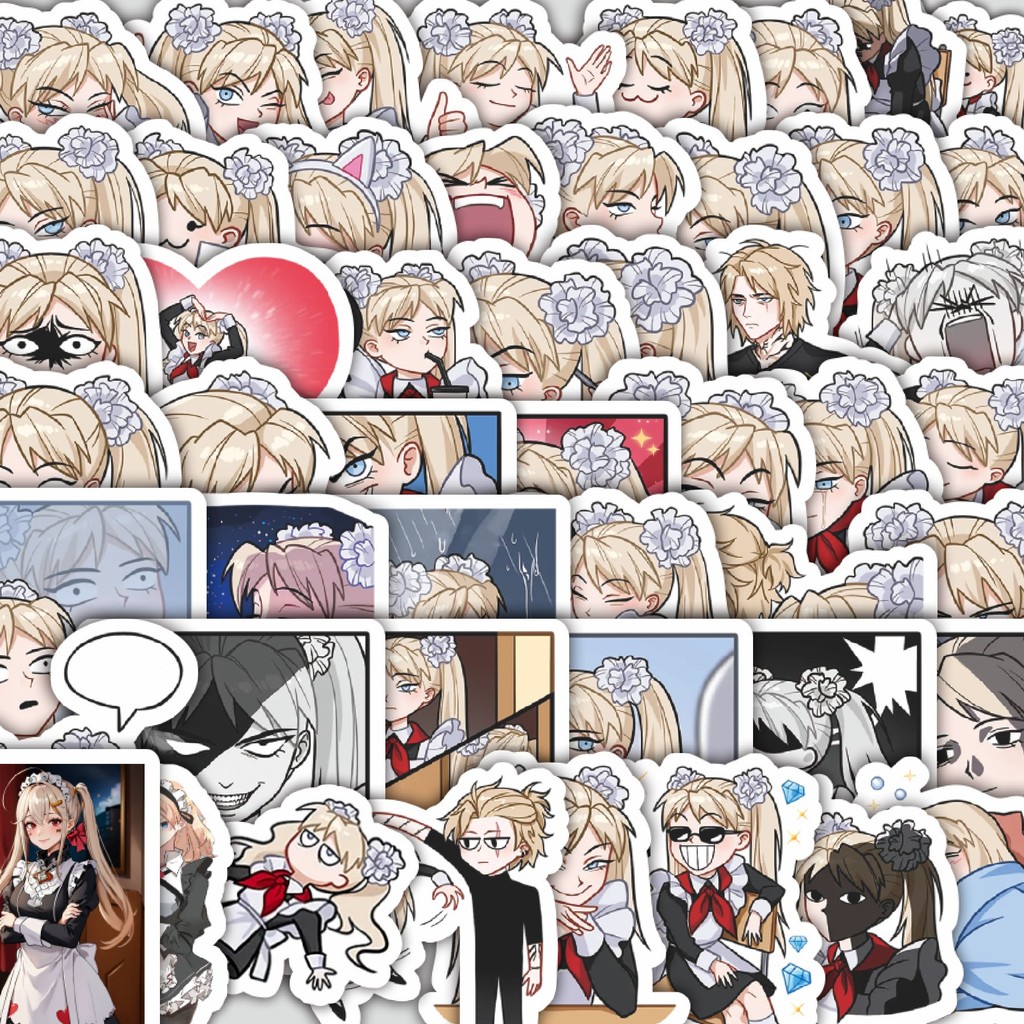 

Stiker Cutting Pack Stiker Kartun Cute Annie Isi 100Pcs Series Aesthetic Lucu Keren Untuk Koper Bahan Vynil