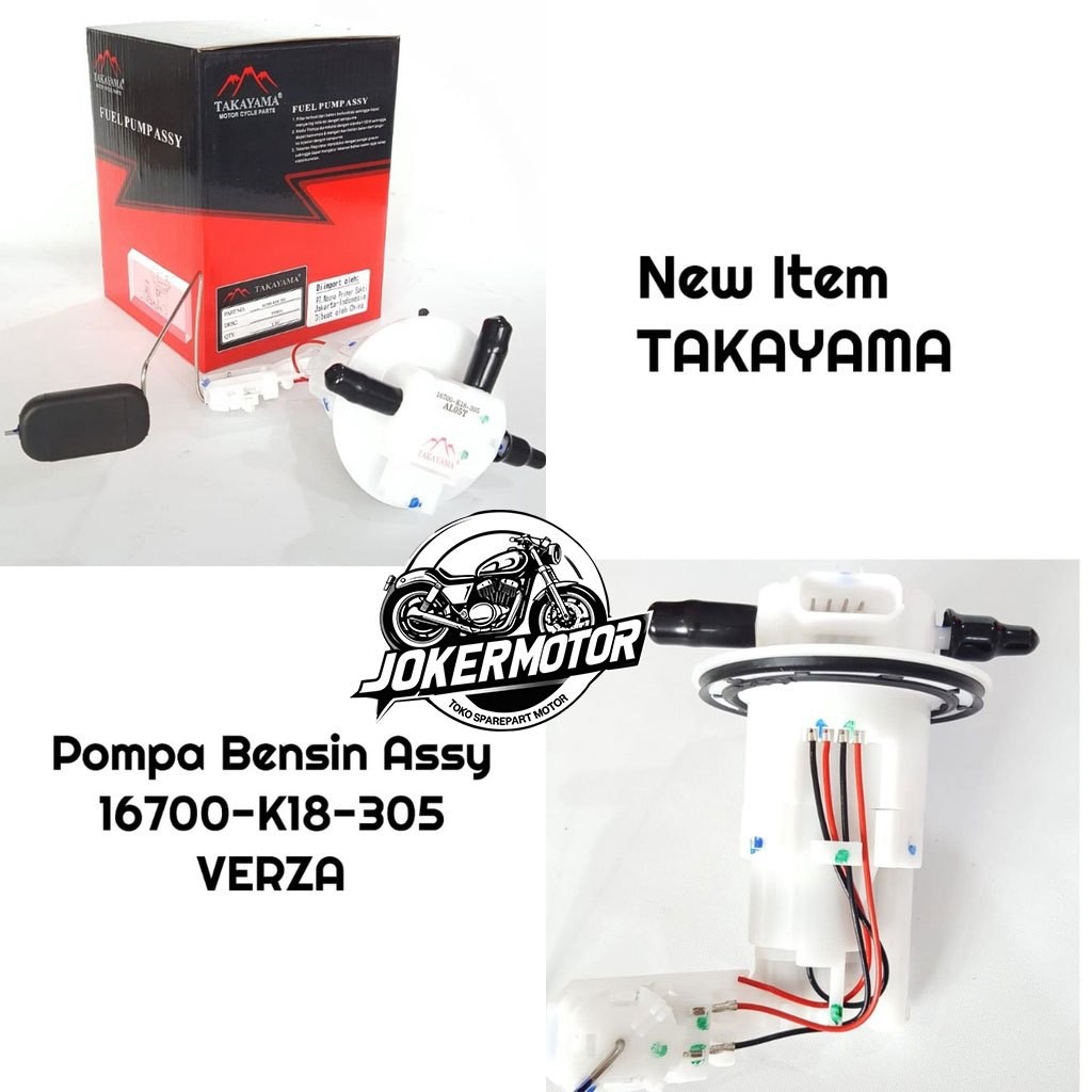 POMPA BENSIN ASSY FULLPUMP FUEL PUMP HONDA 2013 OLD VERZA -TAKAYAMA