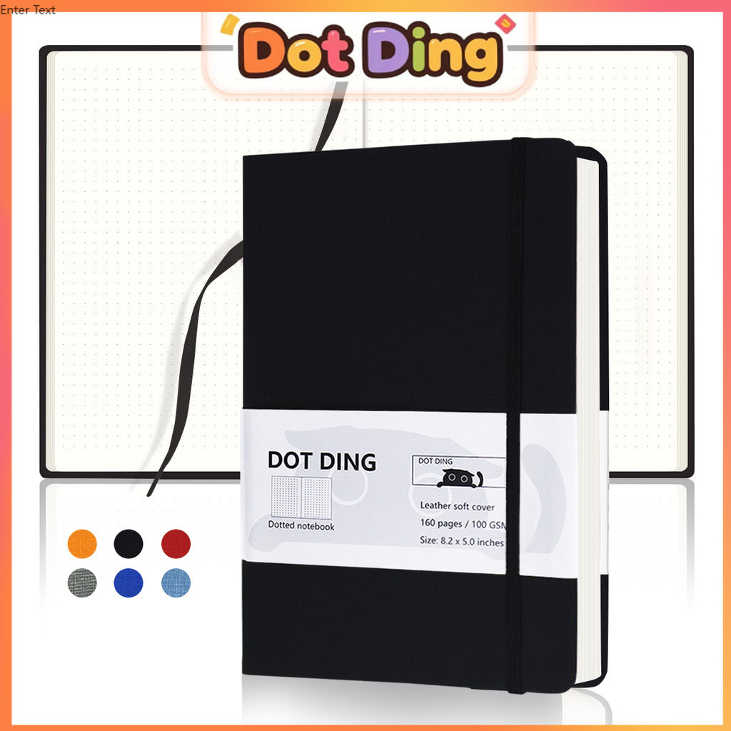 

[DOTDING] Paket Buku Harian A5 Organizer Sekolah 80 lembar Kertas 100 GSM & Cover Kain Tahan Lama A123