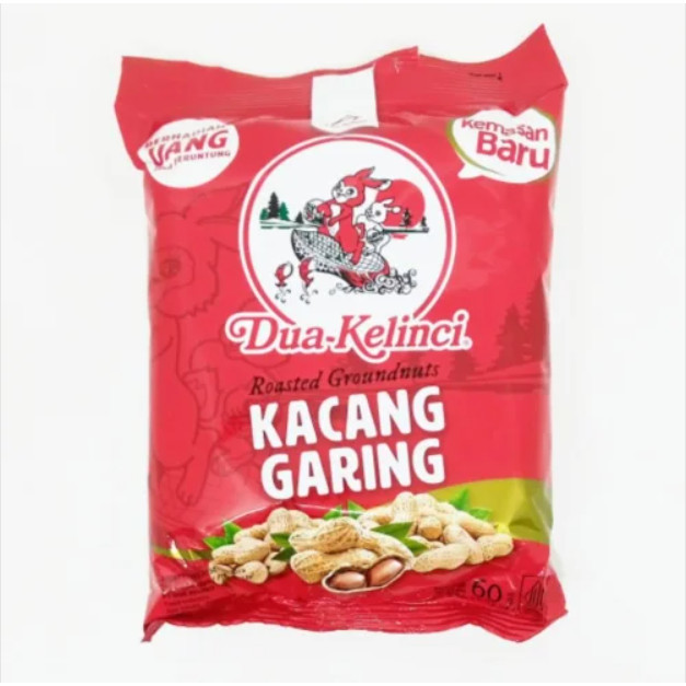 

Kacang Garing Dua Kelinci 60gr