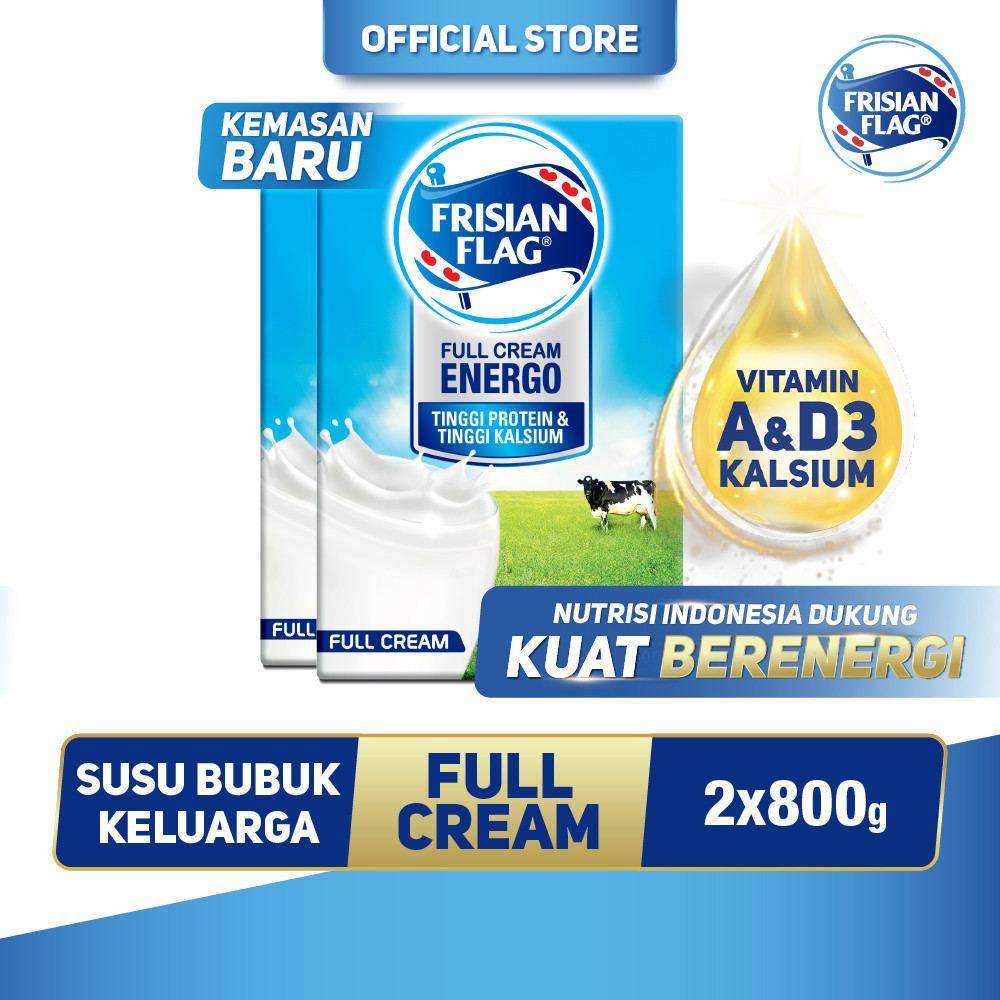 

Frisian Flag Fullcream Purefarm 800g x 2