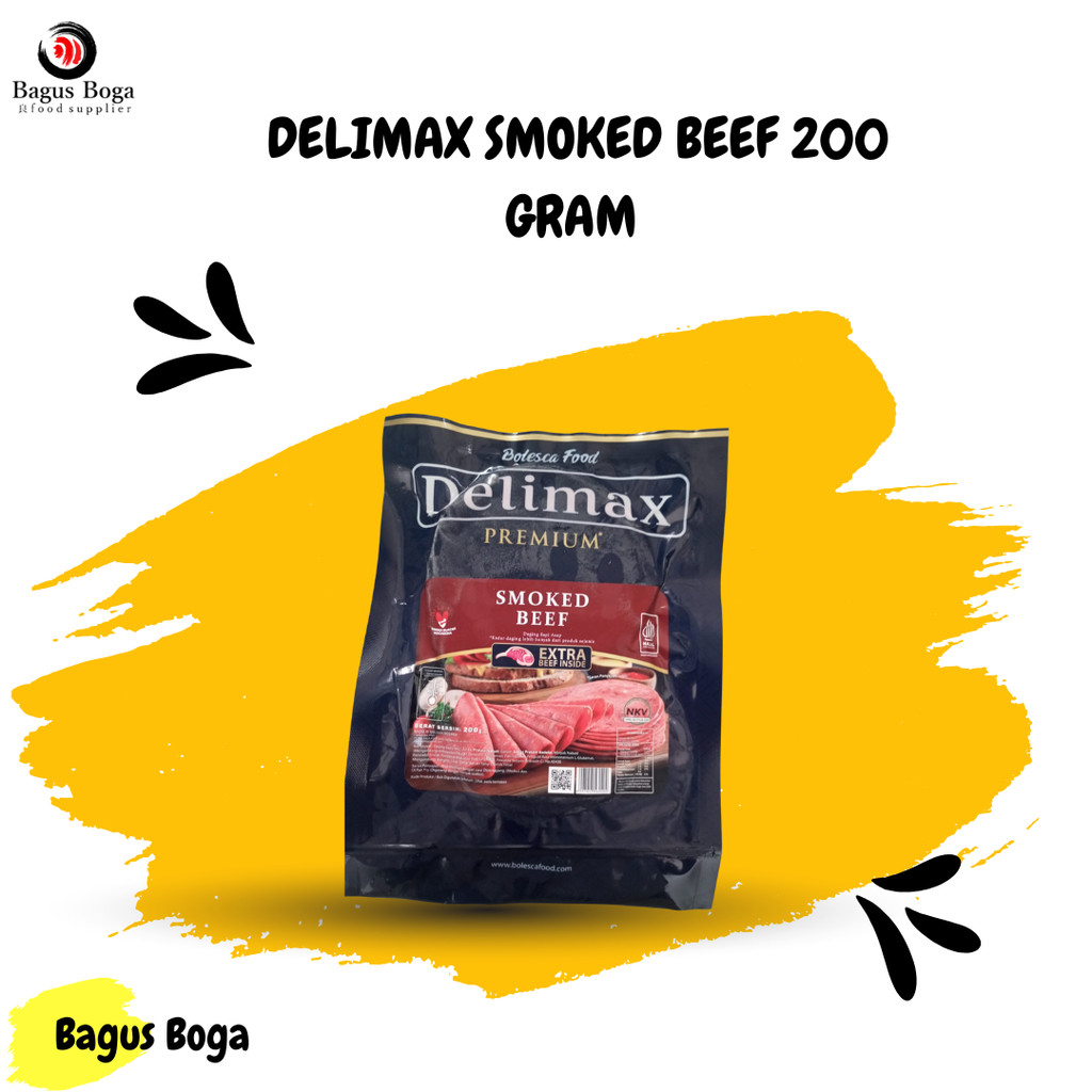 

DELIMAX SMOKED BEEF 200 GRAM